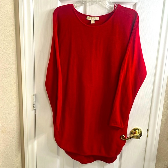 Michael Kors Red Sweater size Large - Picture 1 of 6